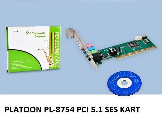 Platoon PL-8754 PCI Ses Kartı 4+1