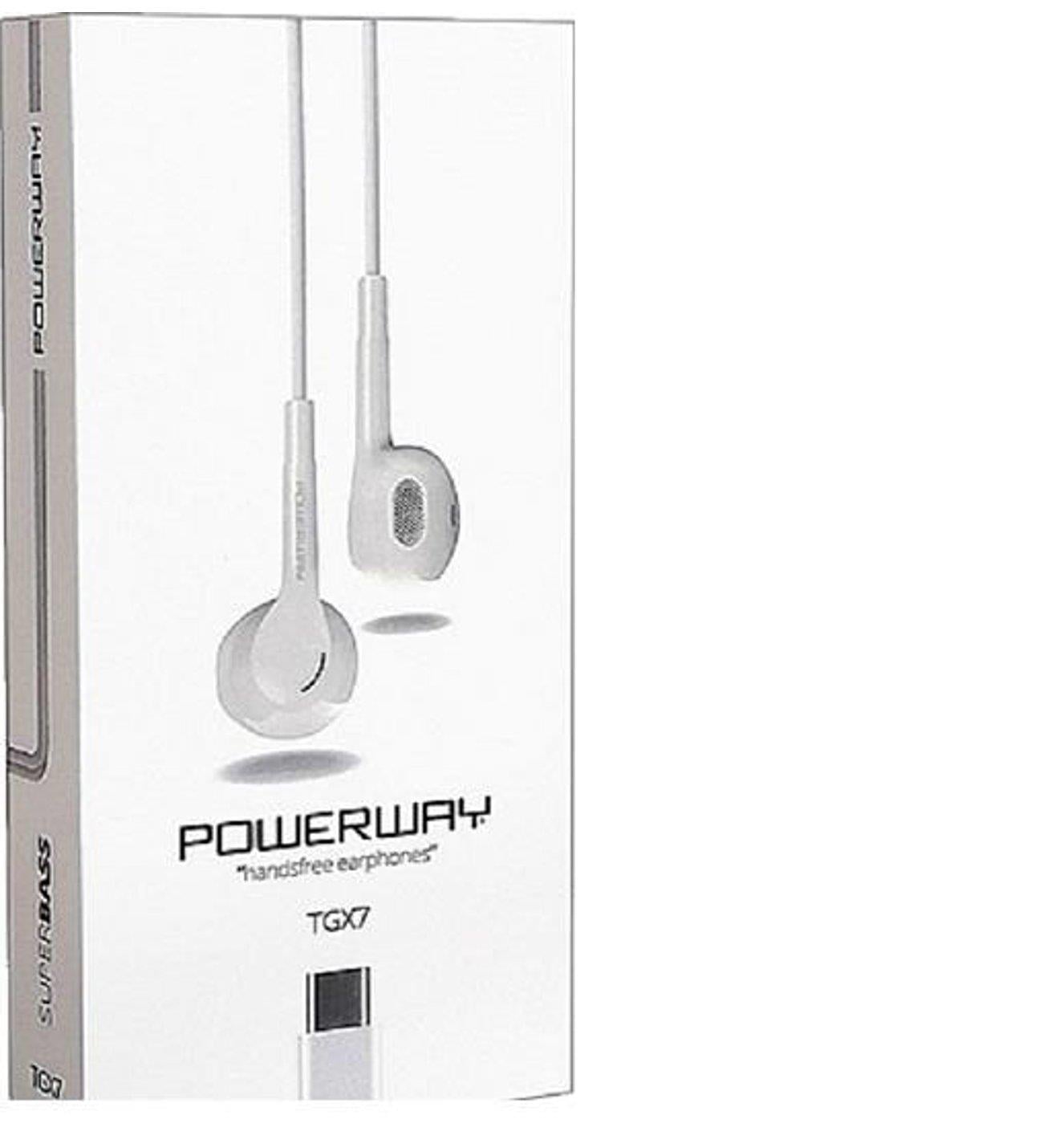Powerway TGX7 Type-C Mobil Telefon Uyumlu Kulak İçi Mikrofonlu Kablolu Kulaklık