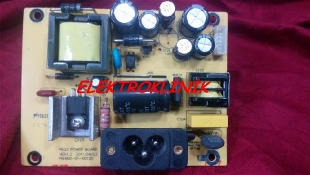 PRO2000 PROLED19 POWER BESLEME DQ201 P633 PN:900-01-00120