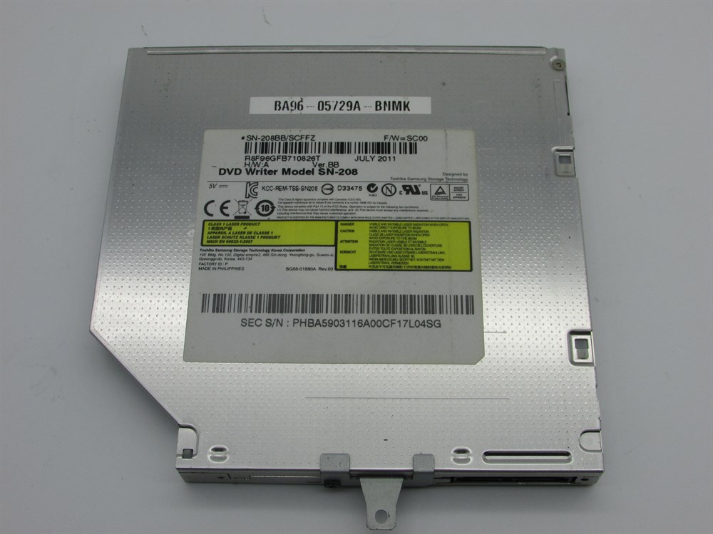SAMSUNG NP RV510 Notebook Dvd Room