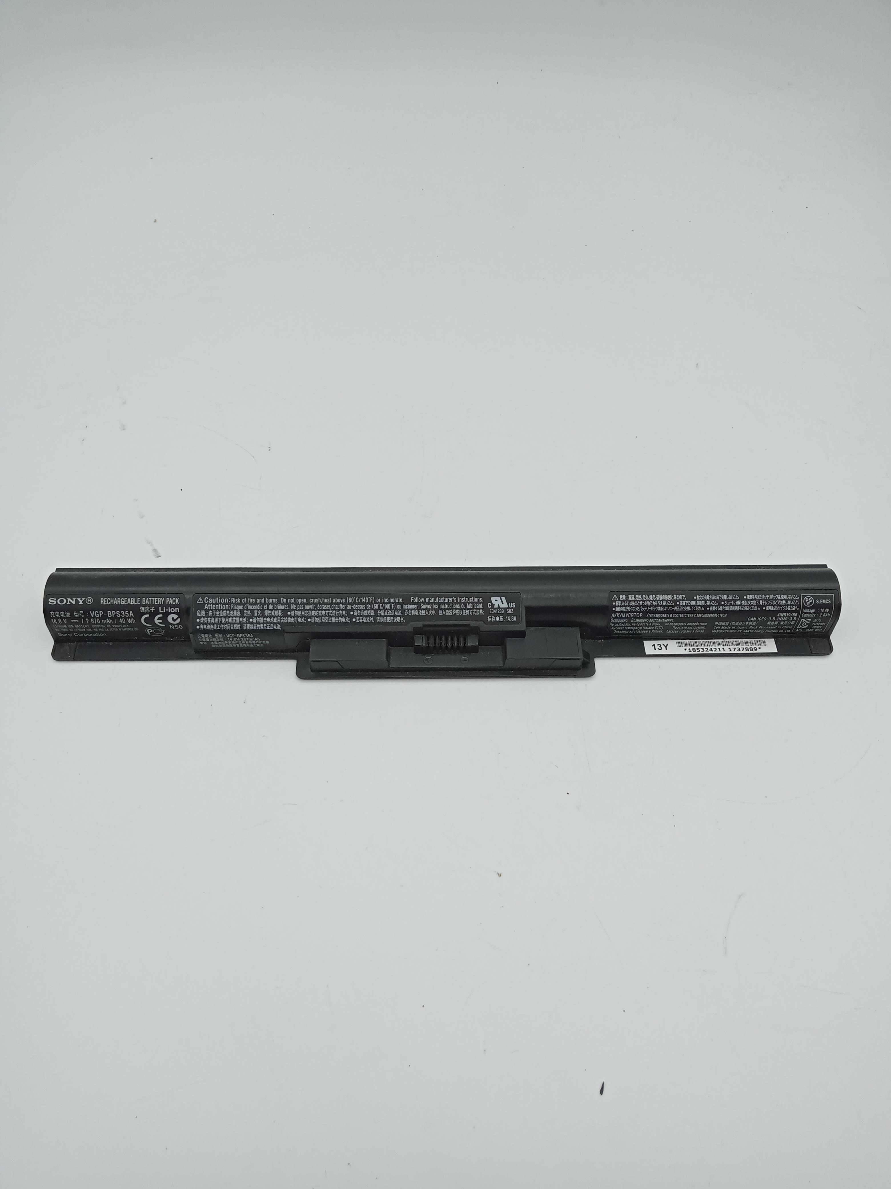SONY SVF152C1WW Notebook Batarya