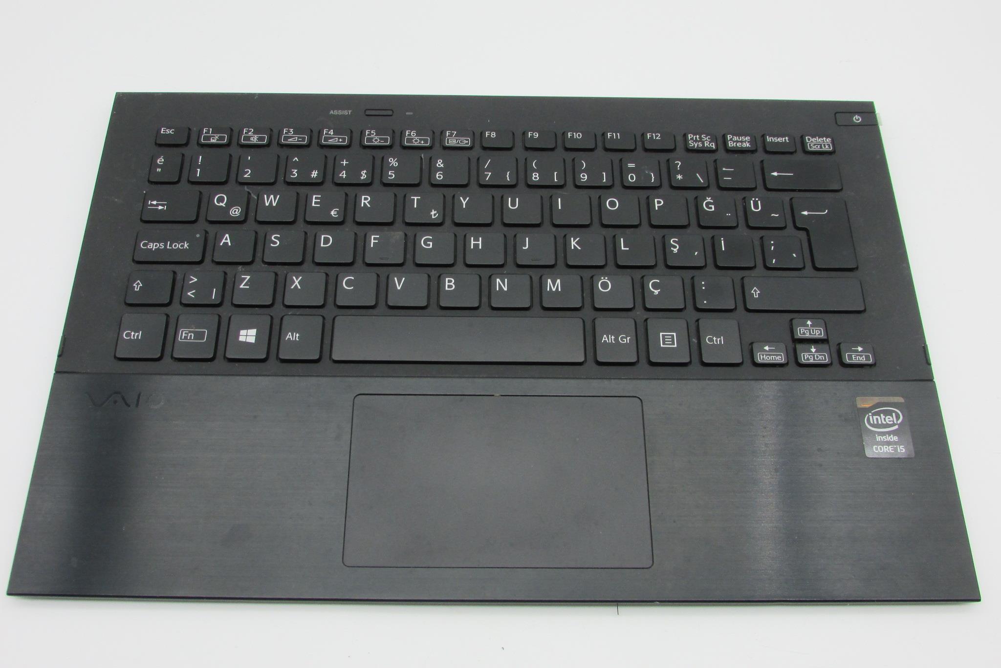 SONY VAİO SVP112 A1CW Notebook  Ust Kasa  Klavye