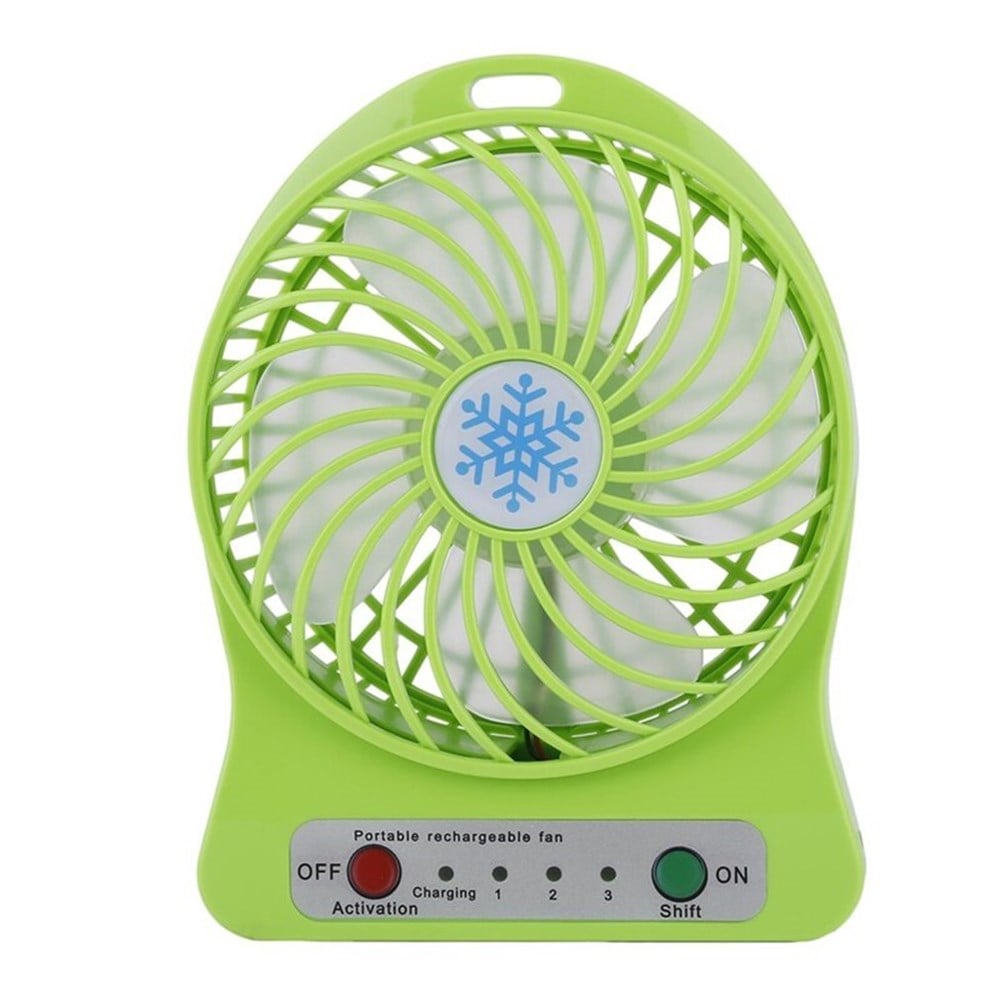 Taşınabilir 3 Kademe Özellikli Şarjlı Mini Fan Pervane