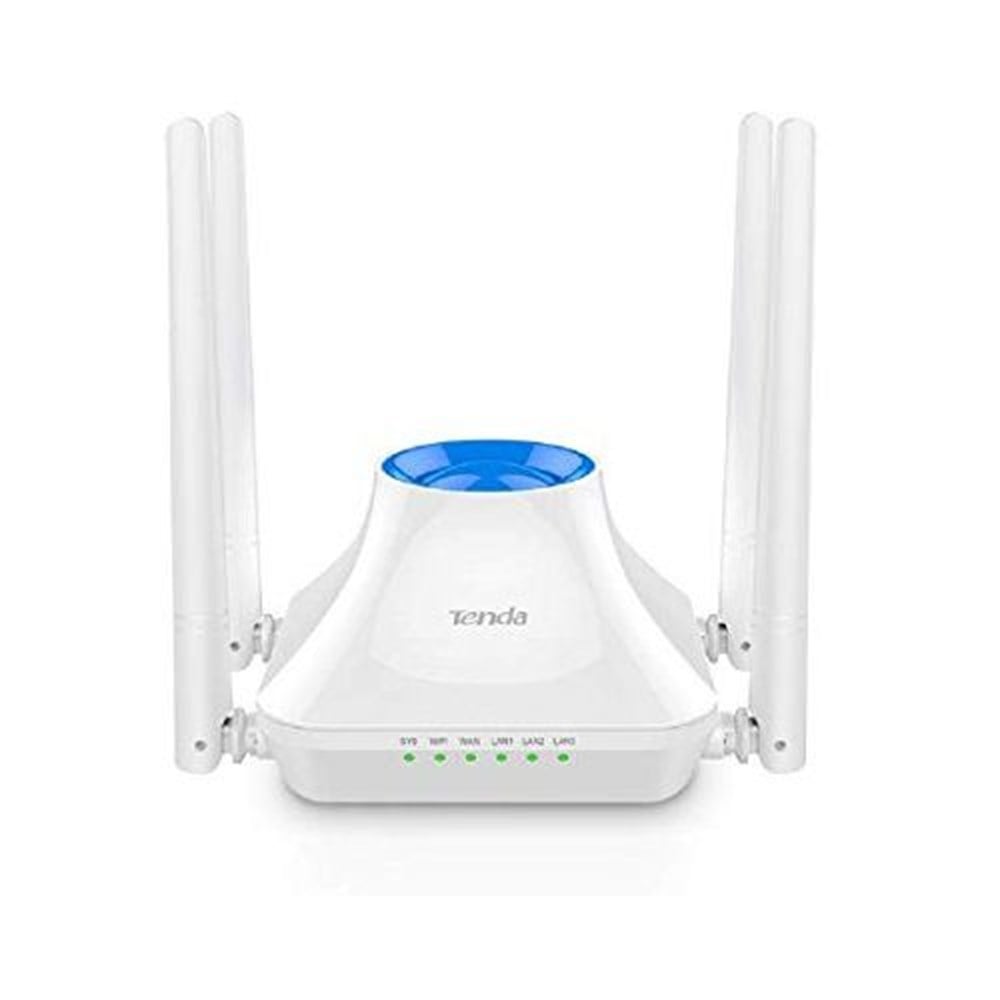 TENDA 300mbps F6 2.4ghz 4port Access Point Router 4x5 dp Anten 