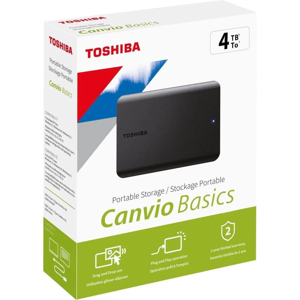 Toshiba 4tb Canvio Basic 2.5