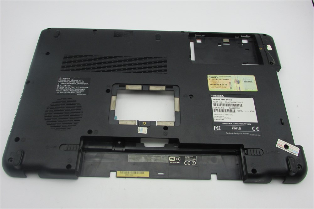 TOSHİBA A665-S6058 PSAW3U-064001 Notebook Alt Kasa
