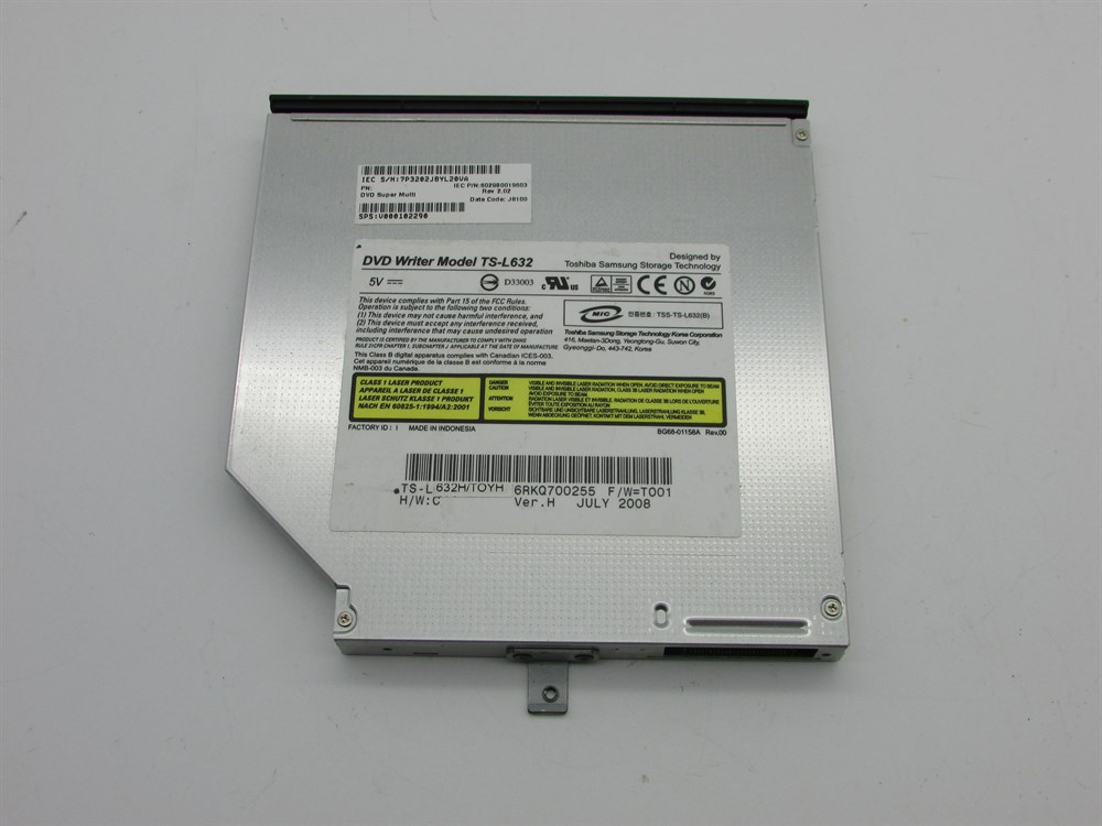 TOSHİBA L300 Notebook Dvd Rom
