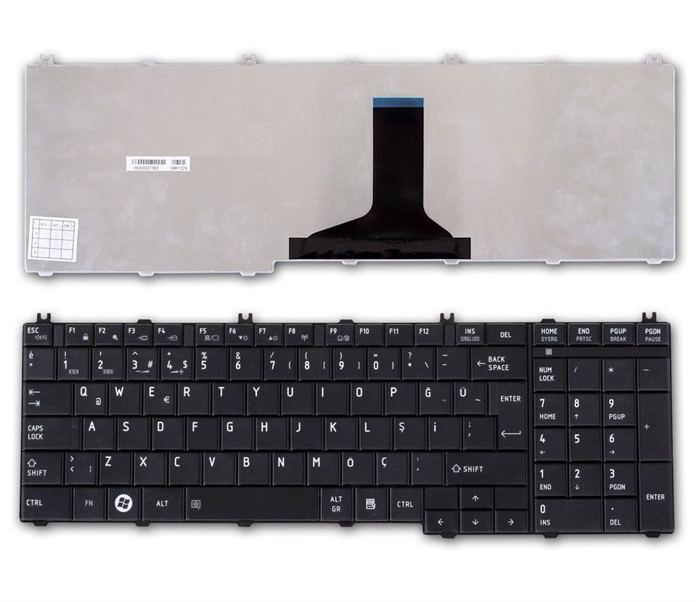 Toshiba Siyah L650 L650d L655 L655D L660 L660d L665 L665D L670 L670d L675 L675D 650 C650d C655 C655D C660 C660d C665 C665D C670 C670d C675 C675D Klavye