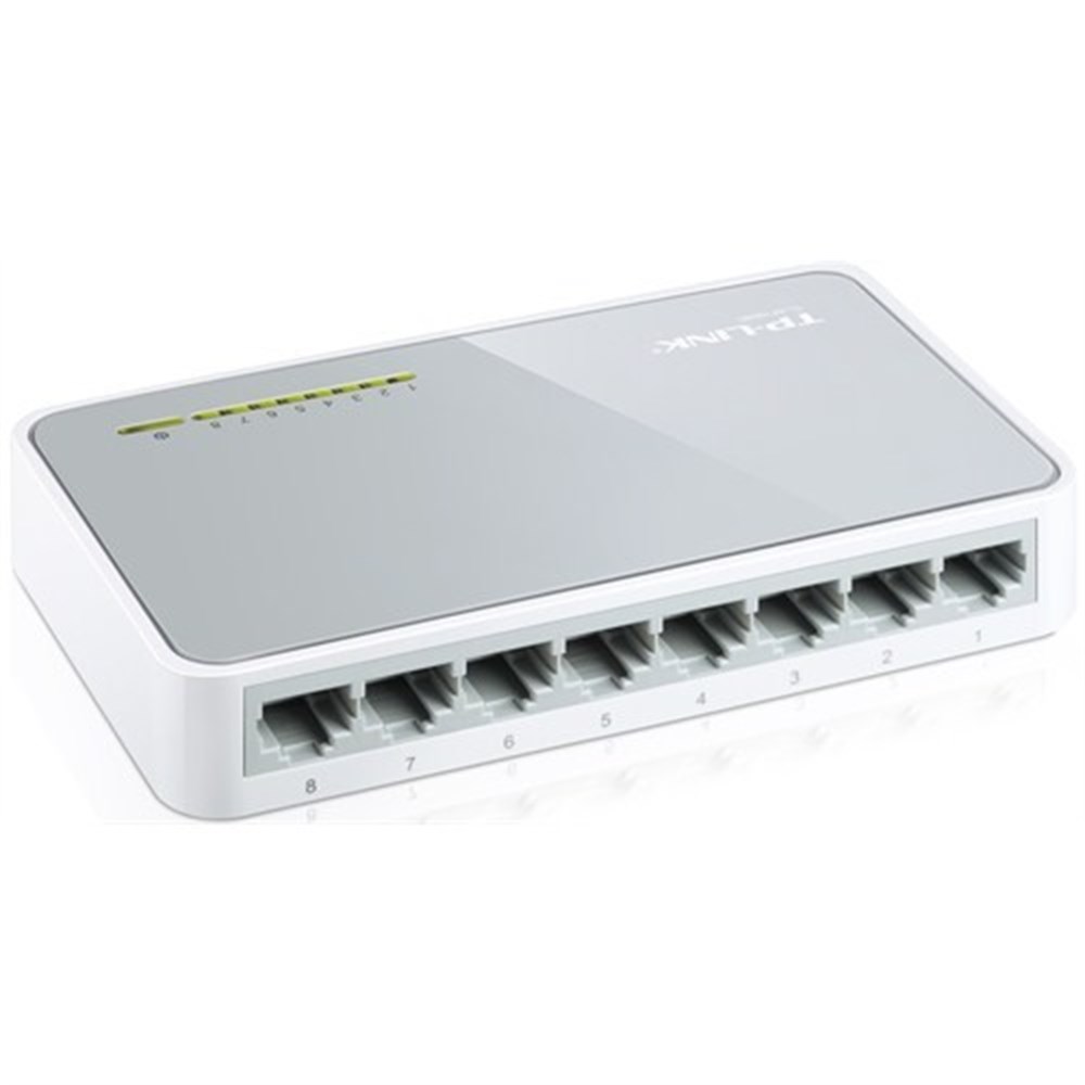 Tp-Link 8-Port 10/100Mbps Tak ve Kullan % 60 Enerji Tasarruflu Switch