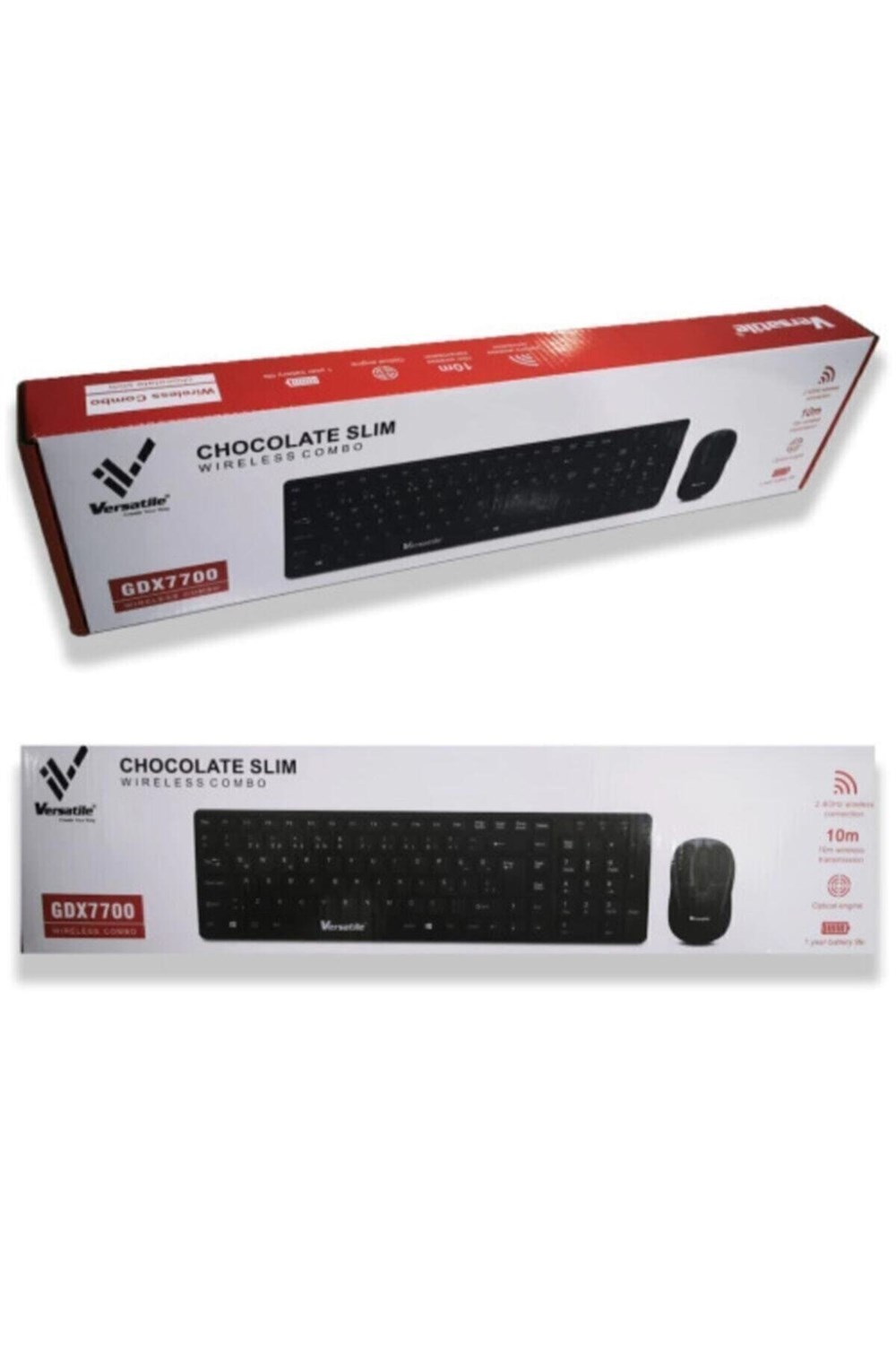 Versatile GDX7700 Slim Combo Kablosuz Klavye Mouse Seti