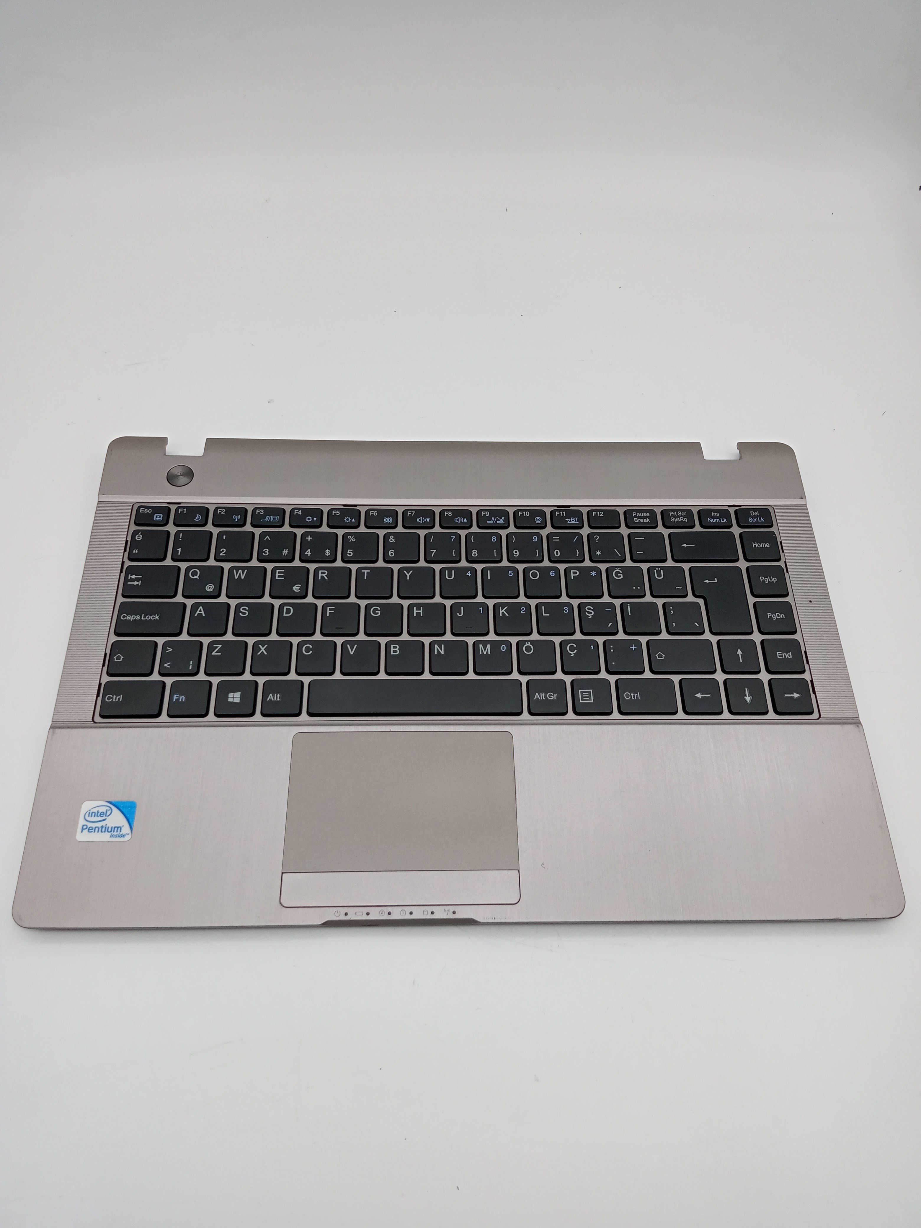 VESTEL NB ONYX PLUS 141YU-B987-D32-W8C Notebook Üst Kasa Klavye