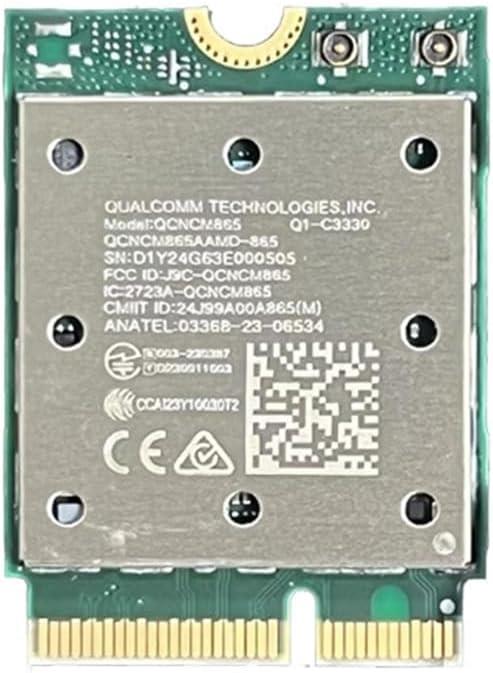Wifi 7 QCNCM865 M.2 Ağ Kartı Bluetooth 5.3, 5.8 Gbps