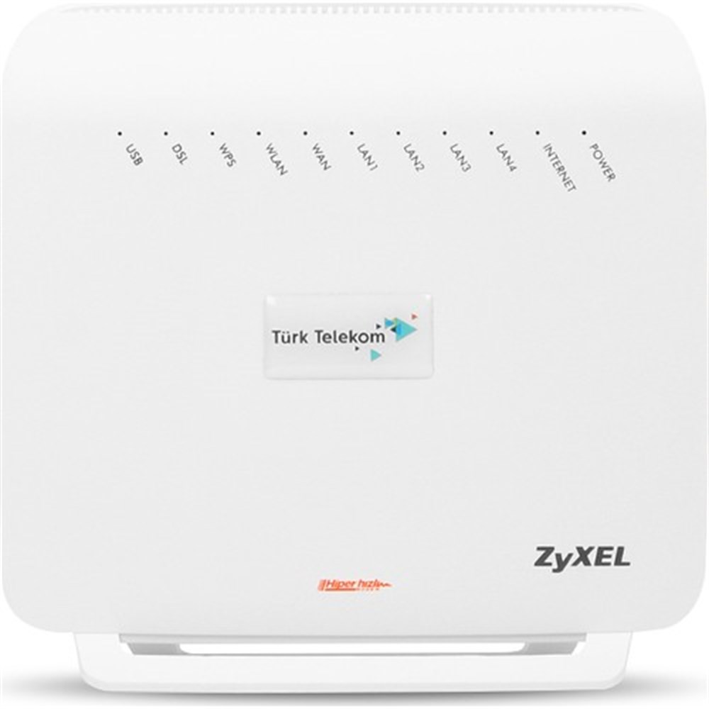 Zyxel 300Mbps 4-Port EWAN/VPN Ebeveyn Kontrolü VDSL-VDSL2/ADSL2+ USB Port 2xDahili Anten Fiber Modem Router