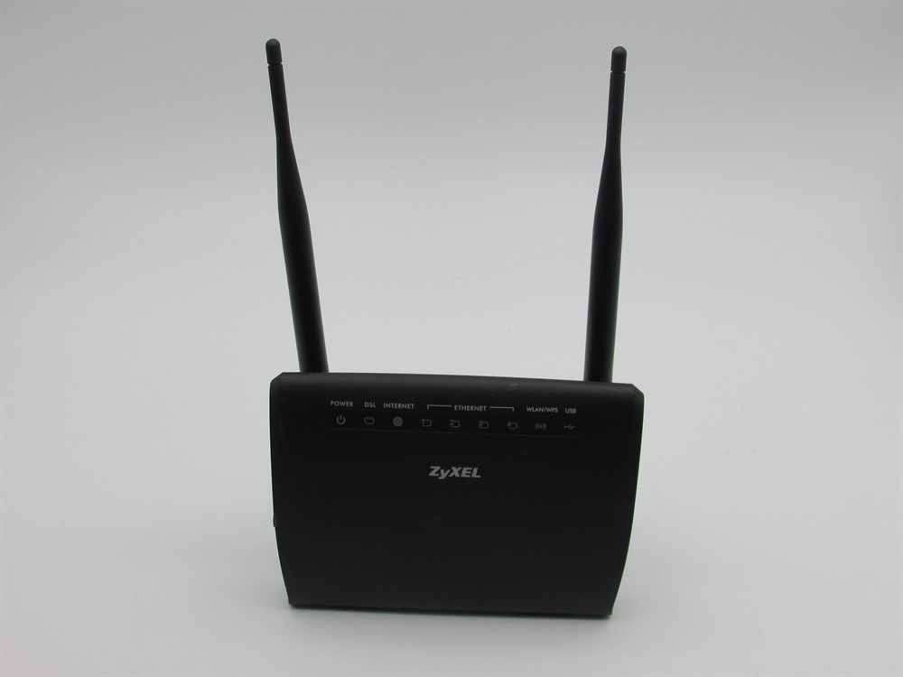 Zyxel VMG1312-B10D 300Mbps Kablosuz 4-Port 2x5dBi 1xUSB WPS Fiber Destekli VDSL2/ADSL2+ Modem/Router