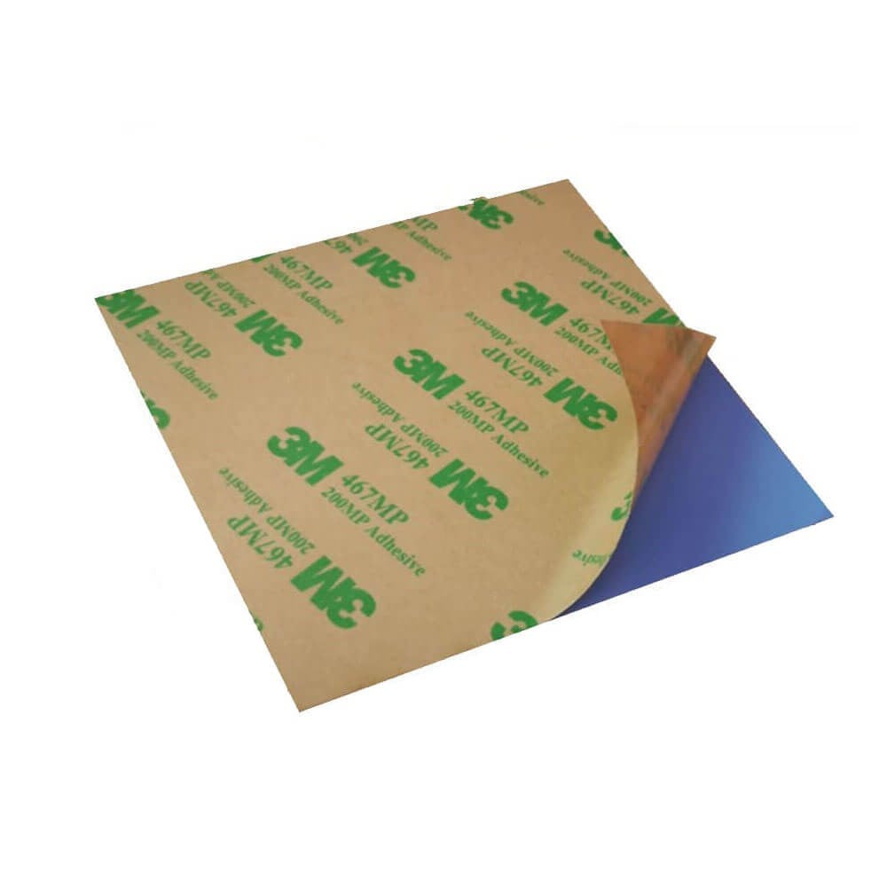0.5mm 5x5cm Chipset Soğutucu Termal Pad Ped Tek Taraflı Yapışkanlı Mavi 3.6w/mK