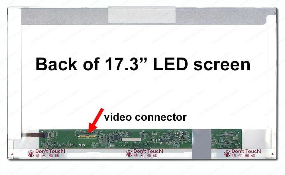 17.3 LP173WD1, n173fge-l23 ltn173kt02 CLAA173UA01A,,B173RW01,LTN173KT01, N17306-L02 LCD LED PANEL LAPTOP EKRANI WXGA++ (1600x900) HD+
