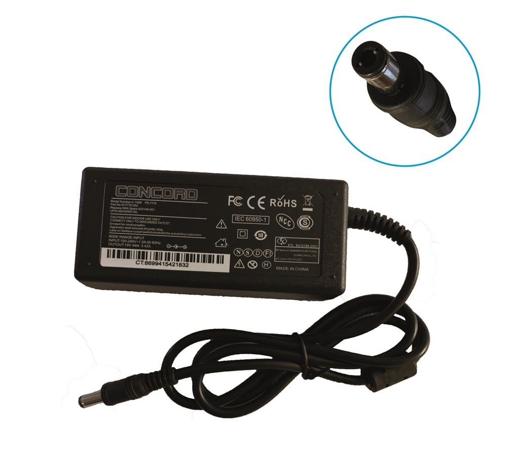 19V 3.42A 65W 5.5*2.5 Laptop / Notebook Adaptör Şarj Aleti 