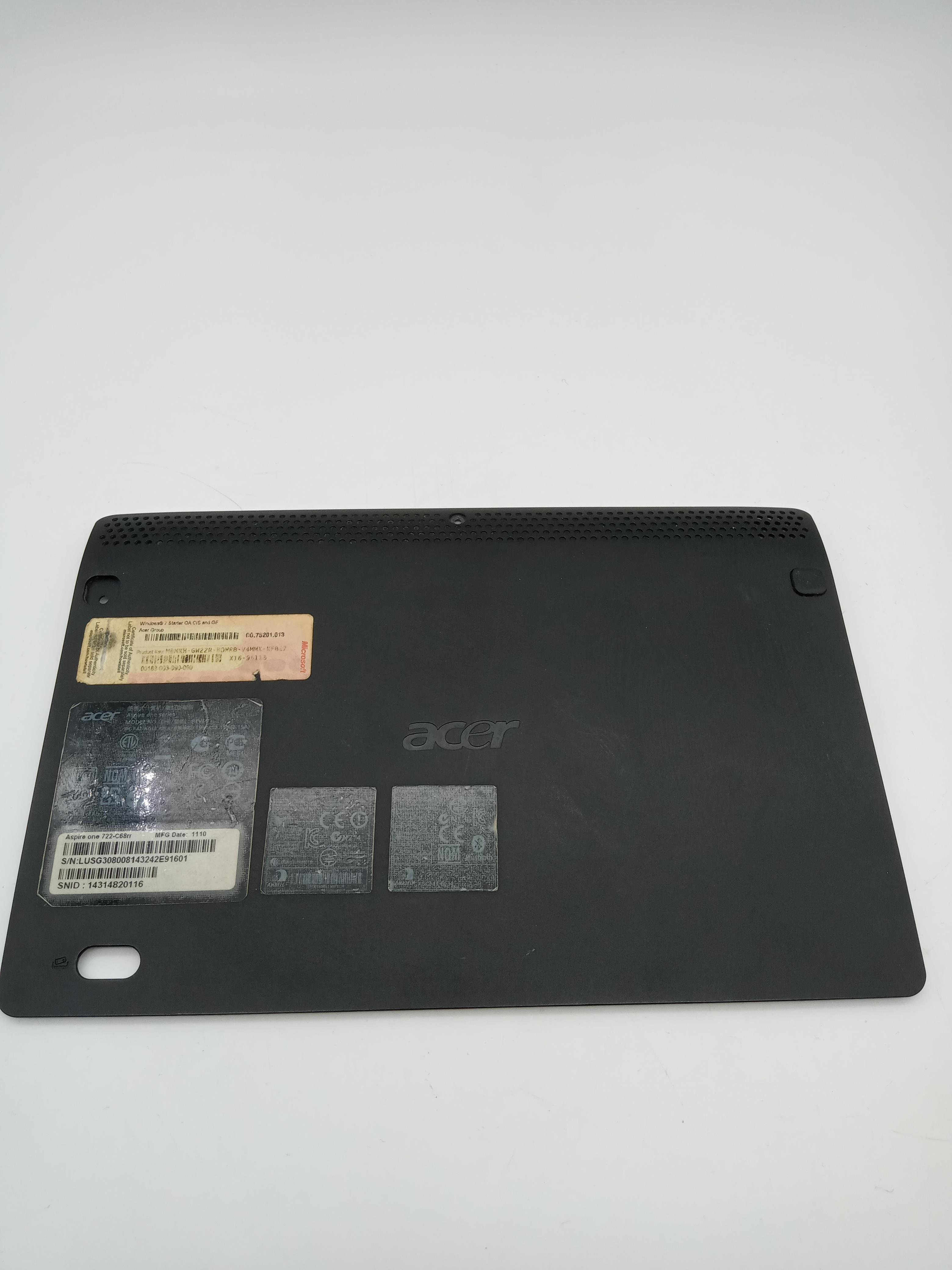 ACER ASPİRE ONE SERİES P1WE6 MİNİBOOK  Alt Kasa Kapak