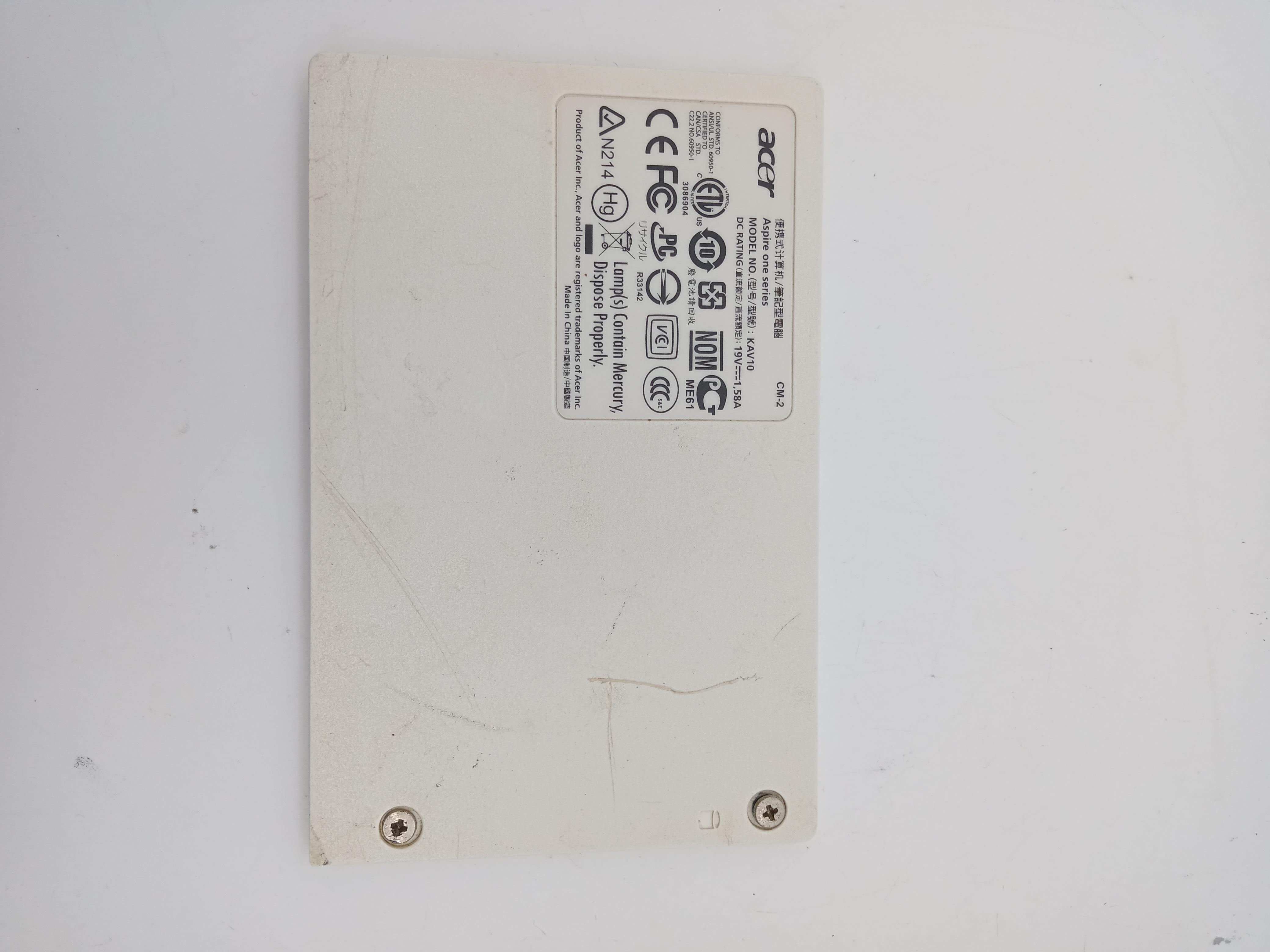 ACER ONE SERİES KAV10 Minibook  Hdd Alt Kapak