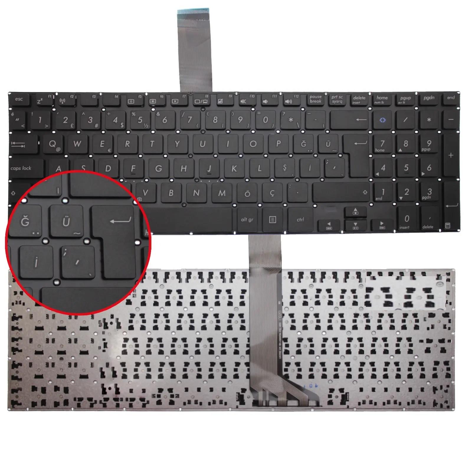 Asus S551LA S551LB TP501UB V551LA V551LB K551L K551LA K551LB K551LN Türkçe Klavye, Tuş Takımı