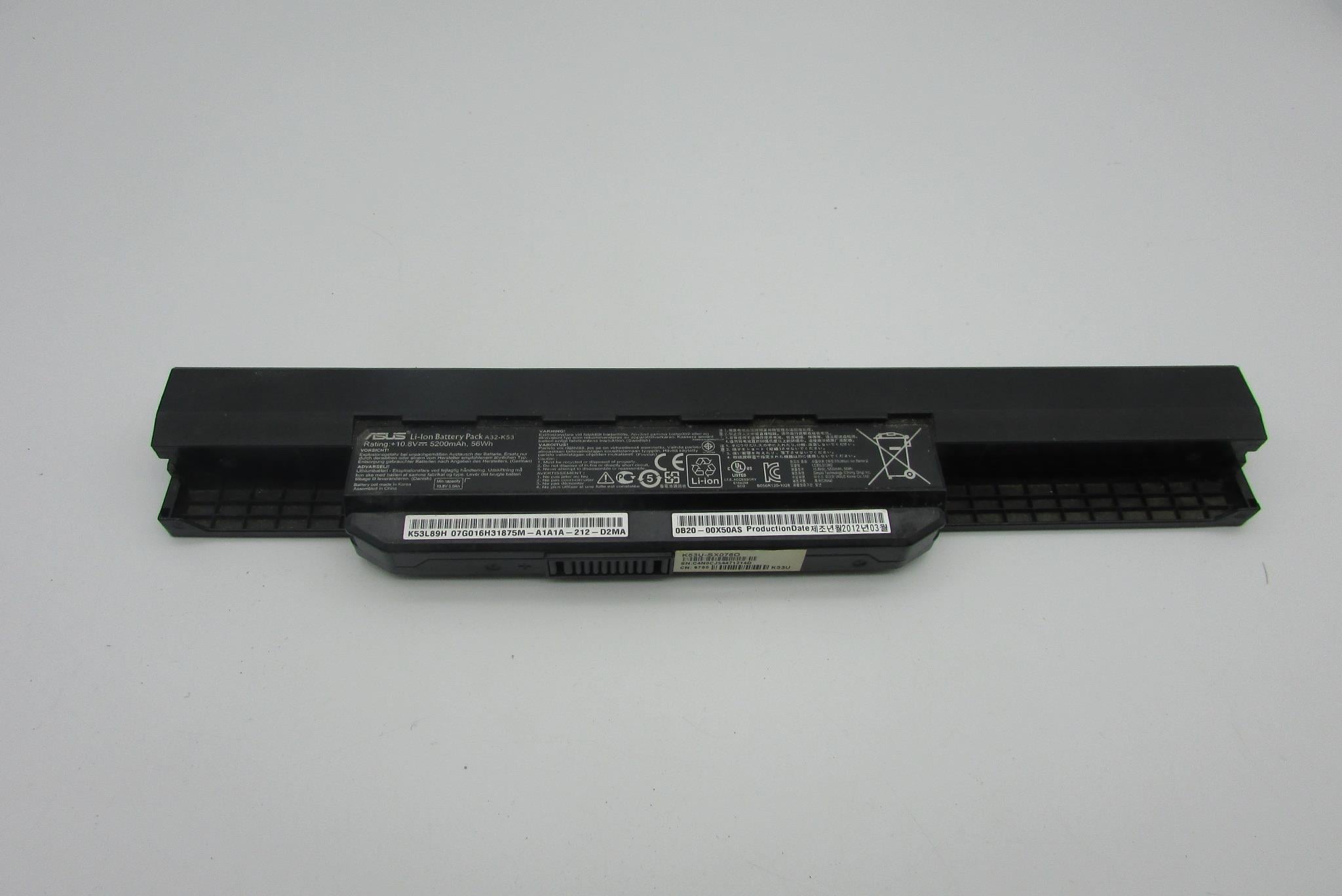 ASUS  X53B Notebook İkinciEl Batarya