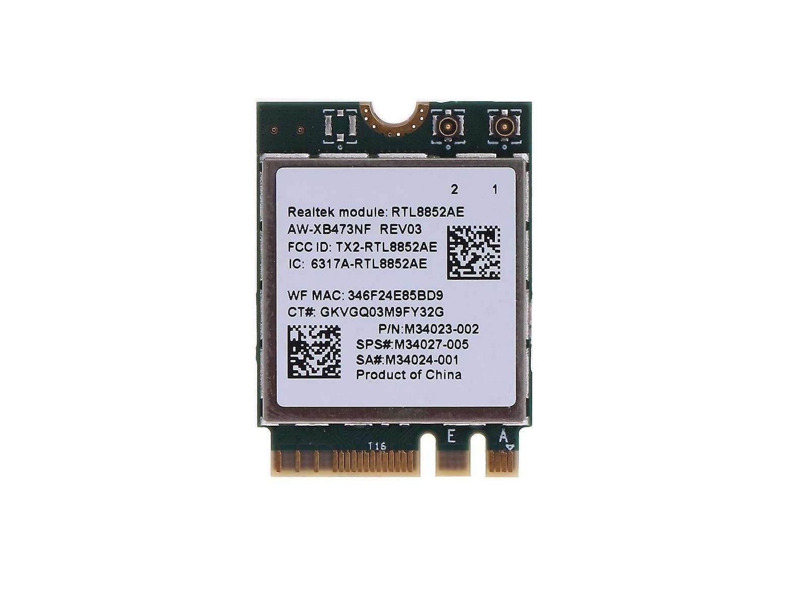 AzureWave AW-XB473NF Realtek RTL8852AE RTL8852 Uyumlu WiFi Card (Wireless Kartı)