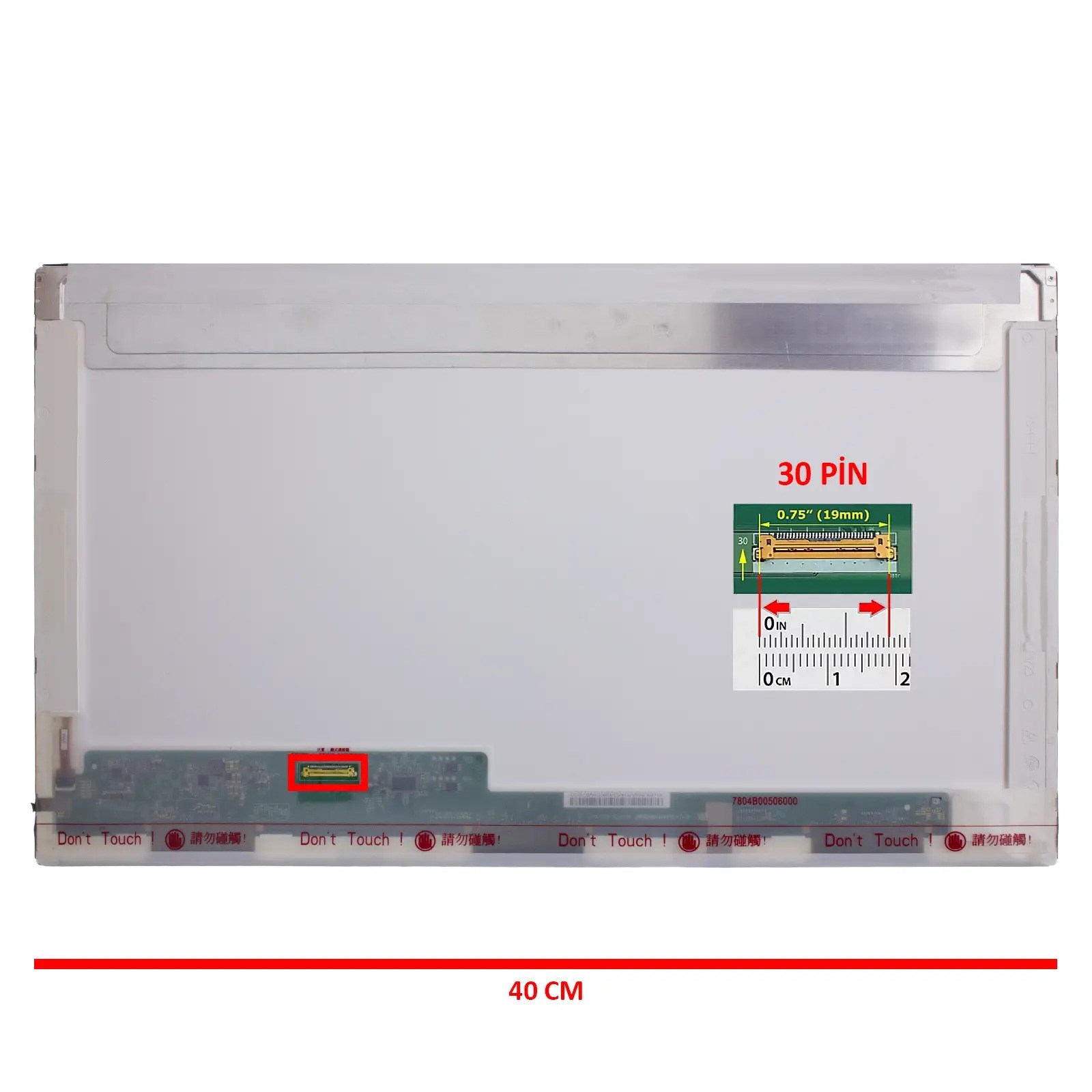 B173RTN01.1 HW0A, HW1A, HW2A, HW3A Lcd Led Ekran - Panel