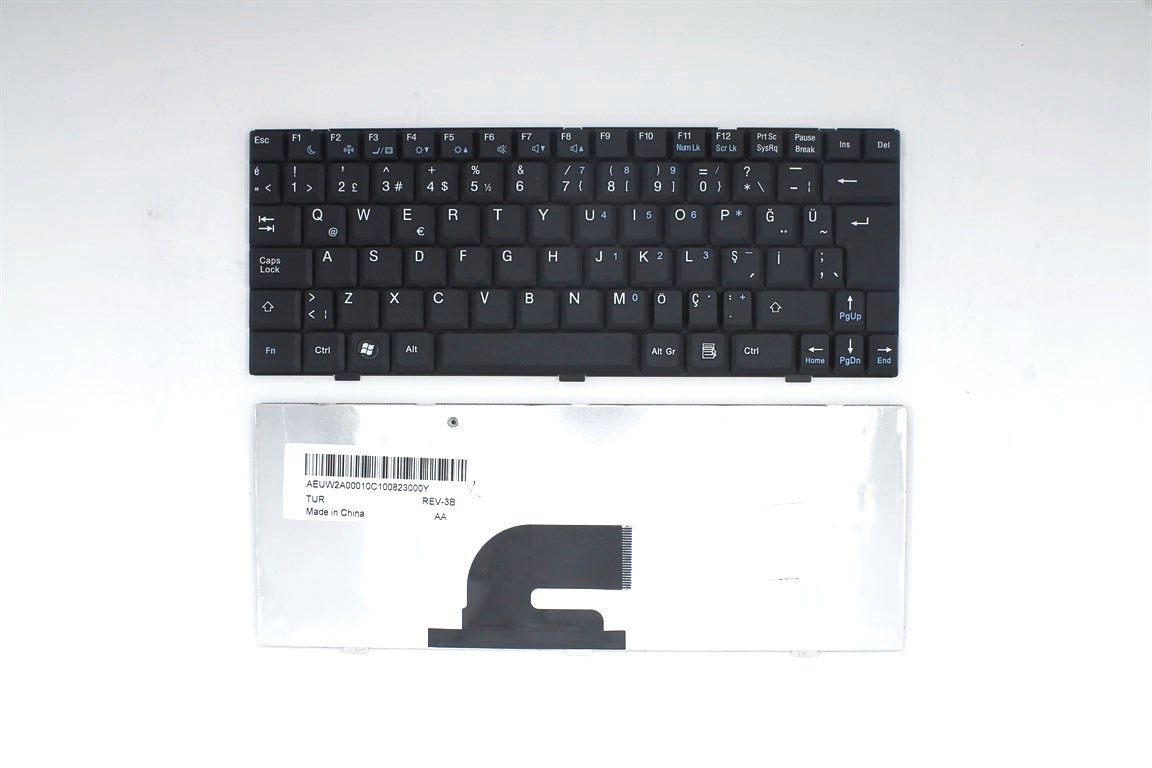 Casper Minibook TA-009 TA009 UW1 UW2 Siyah Klavye