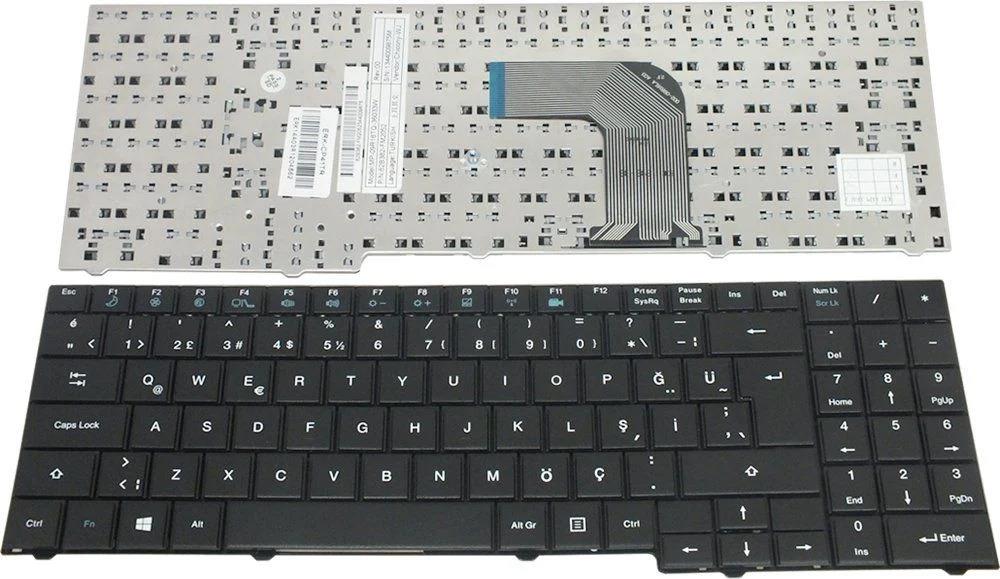 Casper Nirvana CMA CME MB50 MB51 MB55 Klavye Tuş Takımı Türkçe Sıfır MP-09R16TQ-36033W MP-09r16TQ-36031 MP-09R16TQ-36043W, MP-09R16TQ-3631 mp-09r16tq-36041 (Siyah)