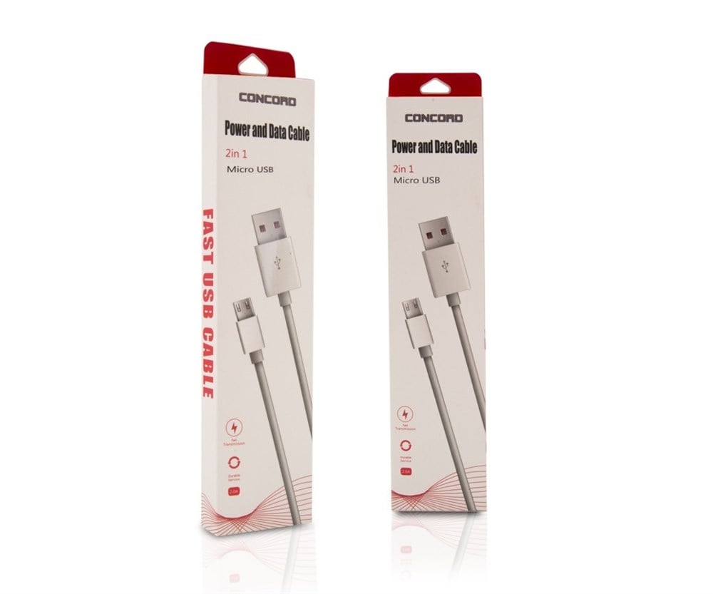 Concord C-313 | 1 MT | 2.0A | Micro USB Kablo