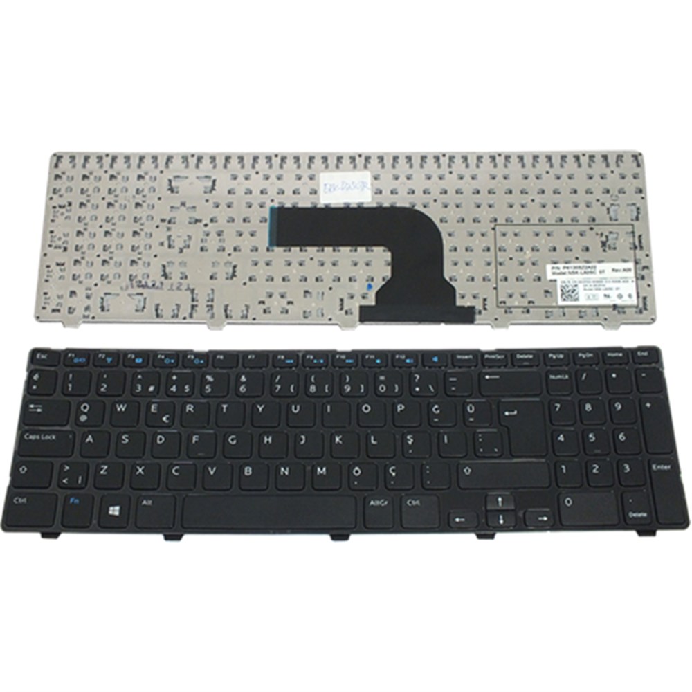 Dell 15R 3521 3537 5521 5537, Latitude 3540, Serisi Türkçe Notebook Klavye PK130SZ3A00 MP-12F83US-698, PK130SZ2A22