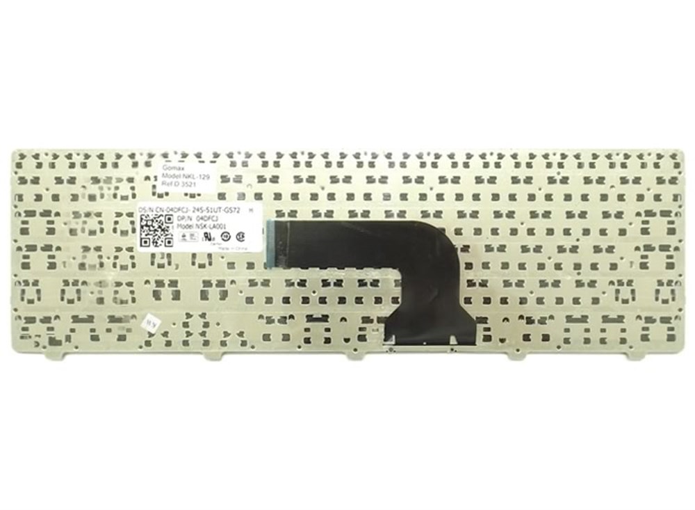 Dell Inspiron 3521 5521 3537 5537 5535 m531r 5421 vostro 2521 v2521 Klavye 