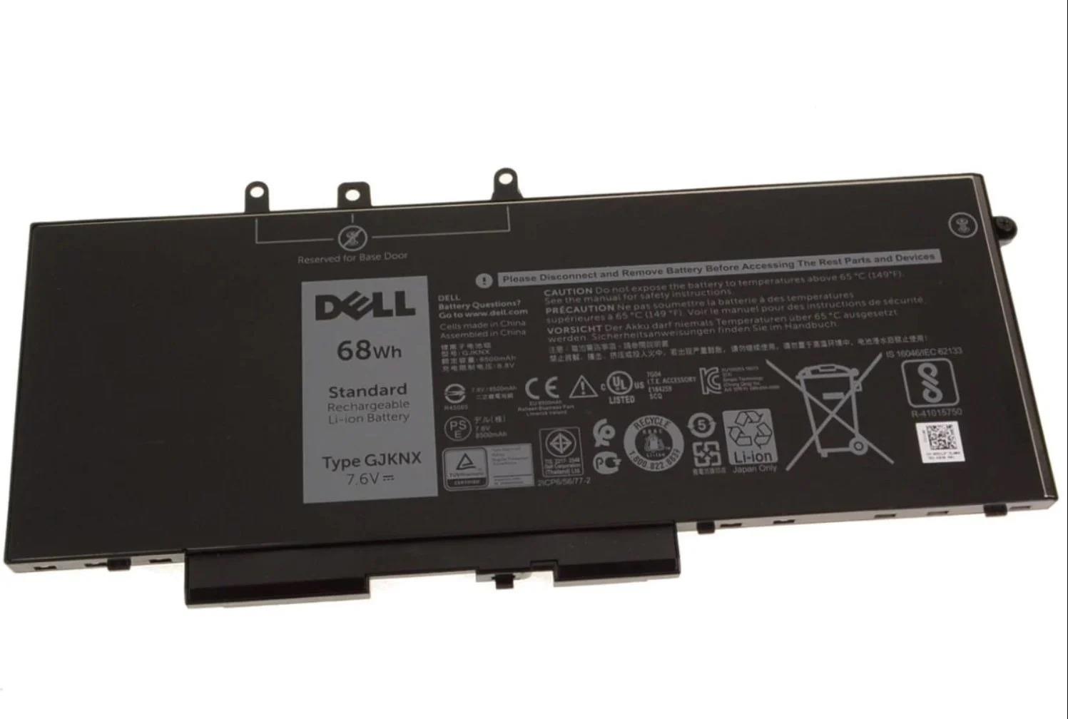 Dell latitude P60F P60F001 P60F002 P60F003 5280 5290 5580 5480 5490 5290 5590 5491 5495 5591 E5580 E5480 E5280 E5290 E5590 E5490 E5491 E5495 E5591 precision 3520 3530 Dell gd1jp, gjknx DJWGP P60F 93FTF FPT1C, MT31P KCM82, DV9NT batarya dell pil