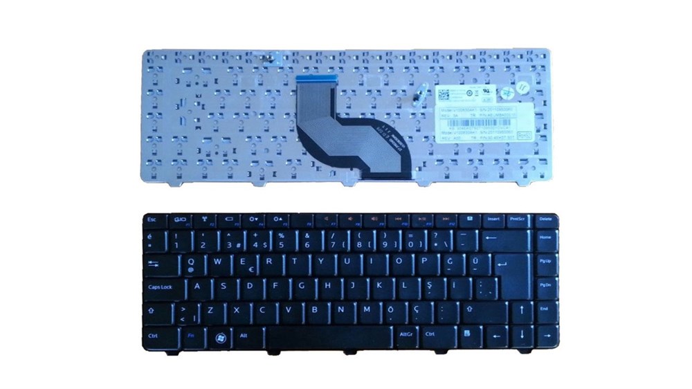 Dell N3010 N4030 N5030 0HYCNC, NSK-DJH0T, 9J.N1K82.H0T, AEUM8A00110, Dell Inspiron N4010, N4030, N5030, M5030, 14R, 14V N3010 N4010 N4030 N5030 Klavye, Laptop Tuş Takımı