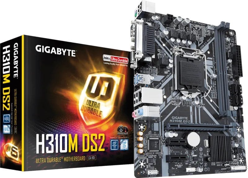 Gigabyte H310M-DS2 Intel LGA1151 DDR4 Micro ATX Anakart