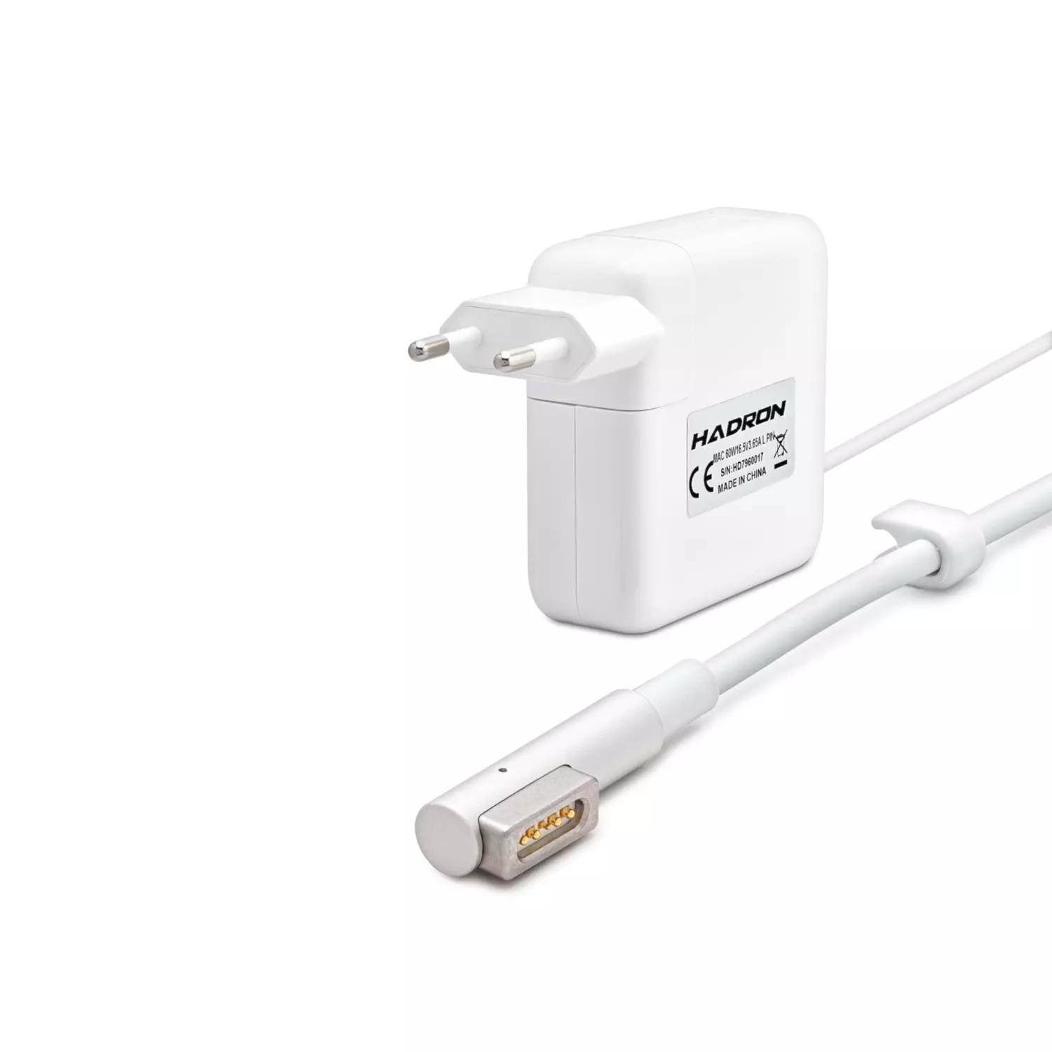 HADRON HD796 MAC ADAPTÖR A1184 16.5V 3.65A 60W YENİ L TİP