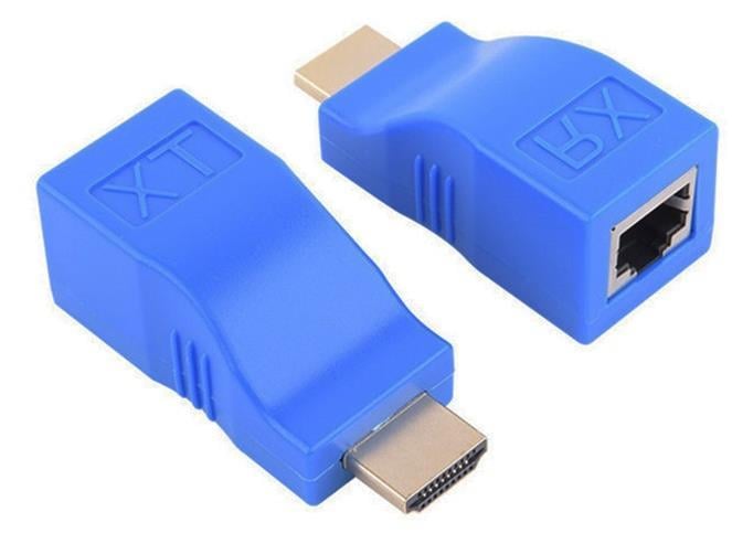 Hdmi Rj45 Cat5 6 Extender Uzatıcı Uzatma Aparatı Adaptör
