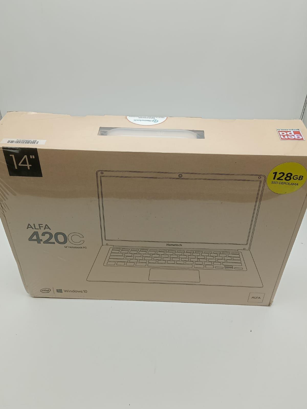 HOMETECH ALFA 420C SIFIR NOTEBOOK