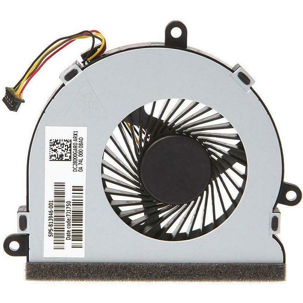 HP 250 G6, 250 G4, 250 G5, 255 G4, 255 G5, 15-ac, 15-af, 15-ay, 15-ba, 15-be, 15-bd, 15-bf, 15-bg, 15g-ad, 813946-001 HP 15-bw, 15-bs, 15-br, 15-Ra, 3168ngw 15-rb 250 g6, 255 g6, 256 G6, 258 G6, TPN-C129, TPN-C130 Fan