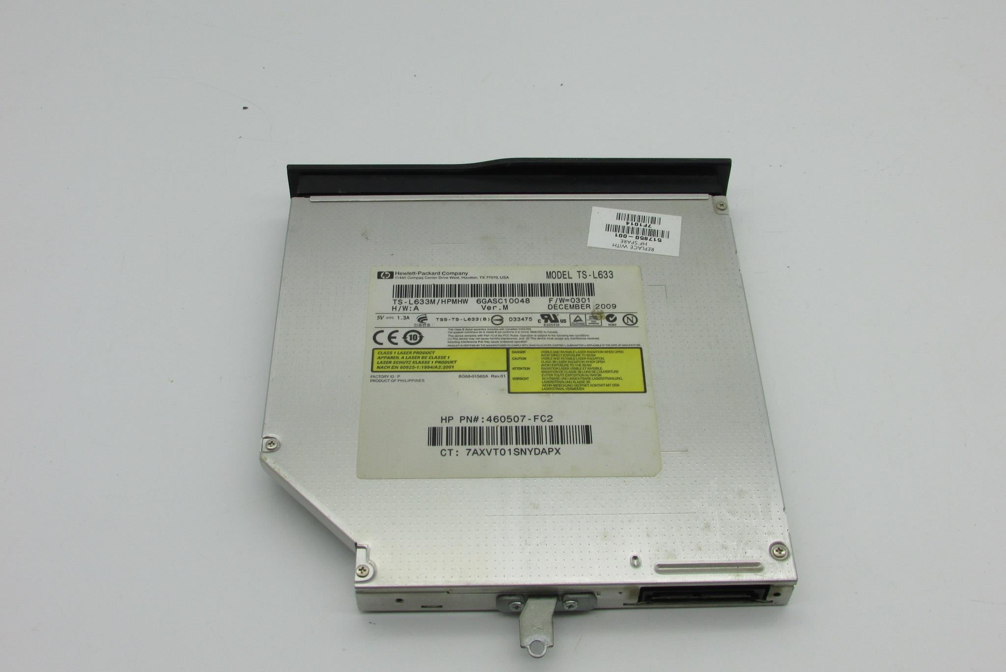 HP CQ61 210ST Notebook  Dvd Rom