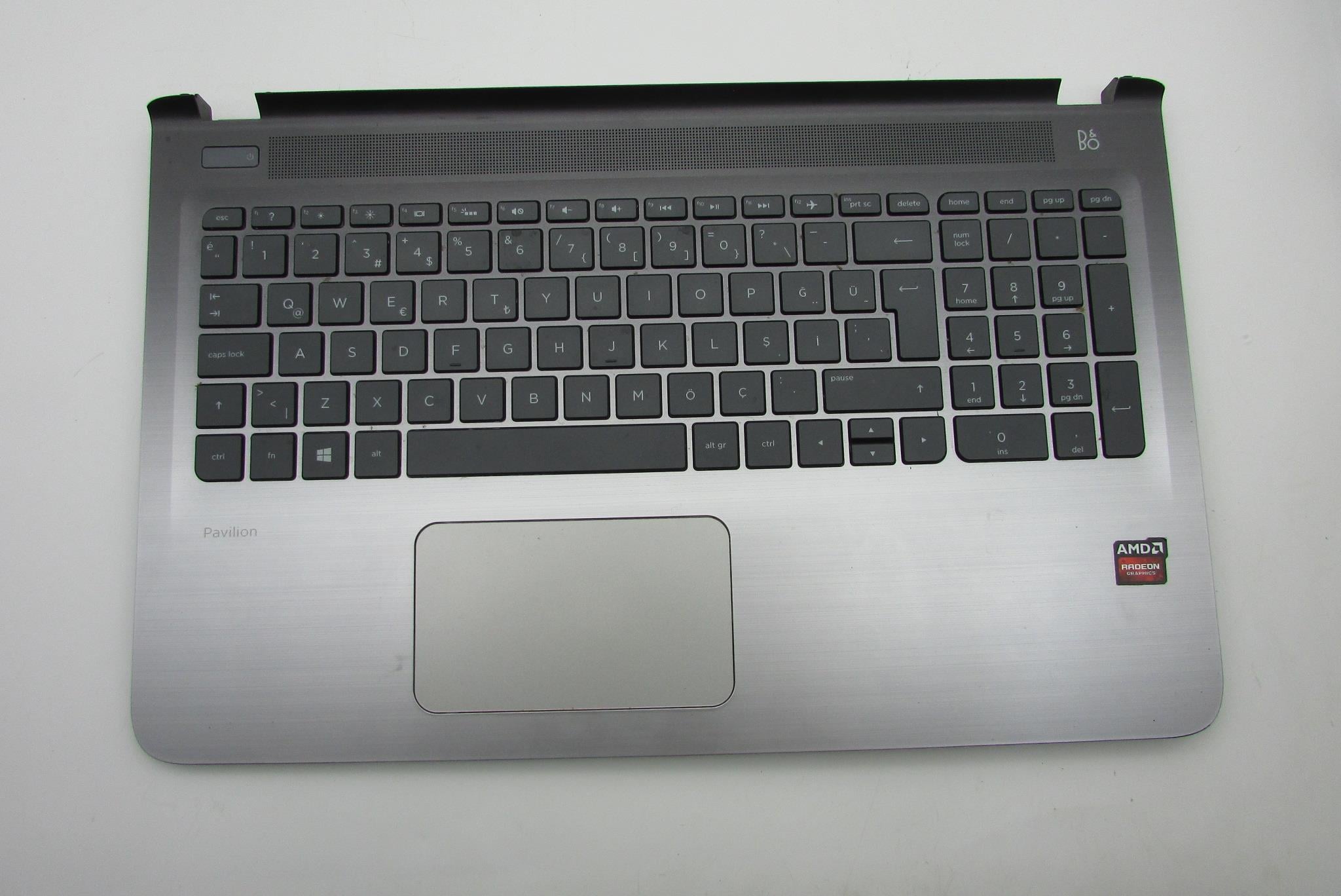 HP PAVİLİON 15-ab103nt Notebook Üst Kasa Klavye Kasası