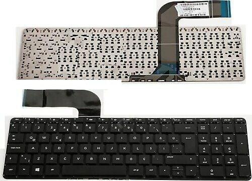 HP pavilion 15-p, 15-p000, 15-p100, 15-p200 TPN-Q140 15p 17f 17-f Notebook Klavye (Siyah TR)