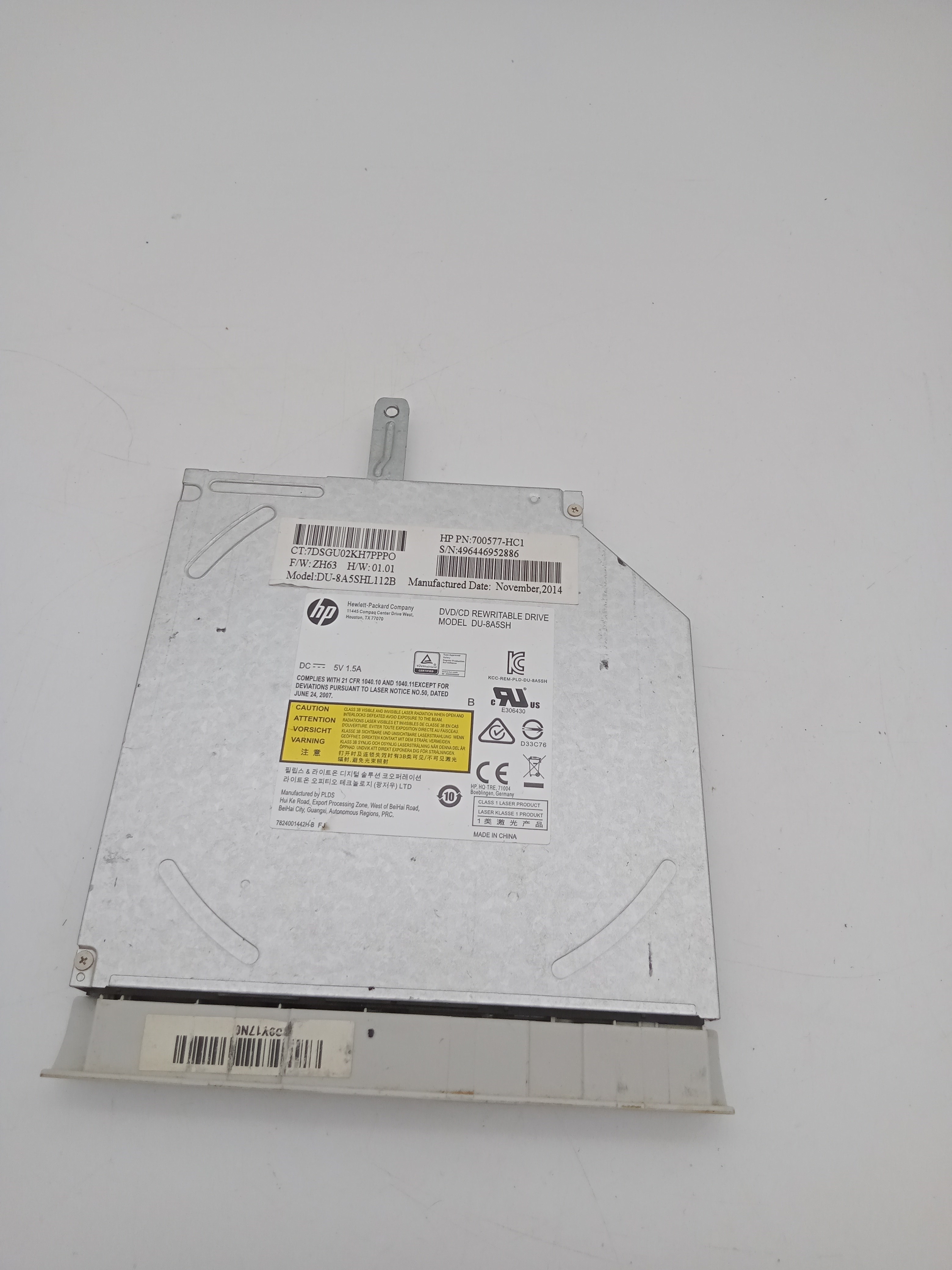HP PAVİLİON 17-F037CLNotebook Dvd Rom