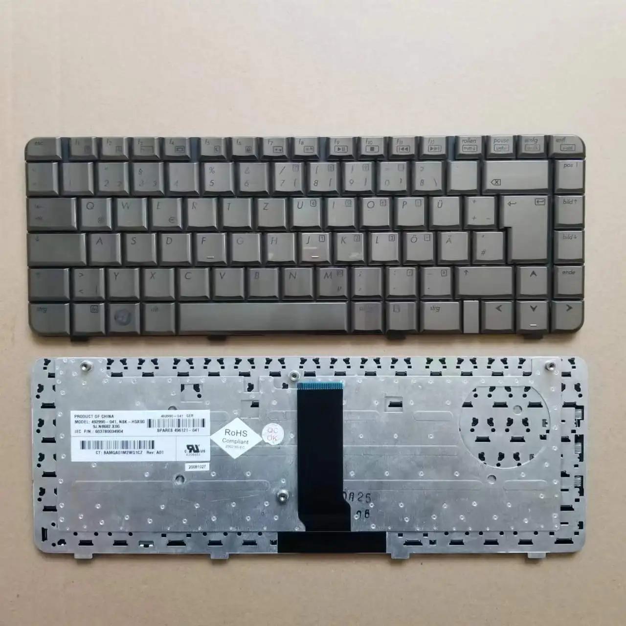 HP Pavilion DV3000 DV3100 DV3500 DV3500t DV3600 DV3700, DV3800 NSK-H5X01 NSK-H5X5N Klavye Gri (ENG)