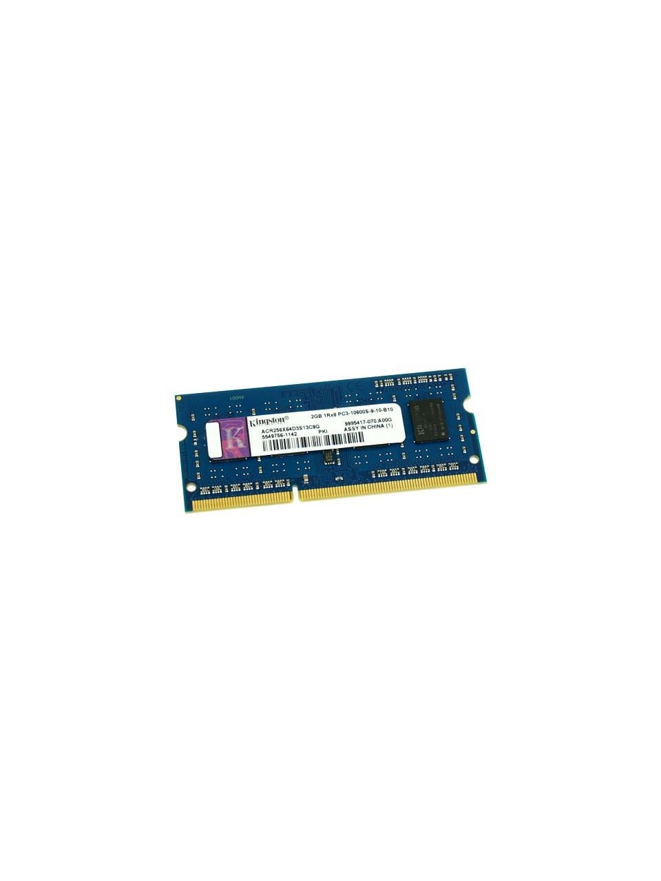 Kingston 2GB Ram Laptop Memory PC3-10600S-9-10-B10 ACR256X64D3S13C9G