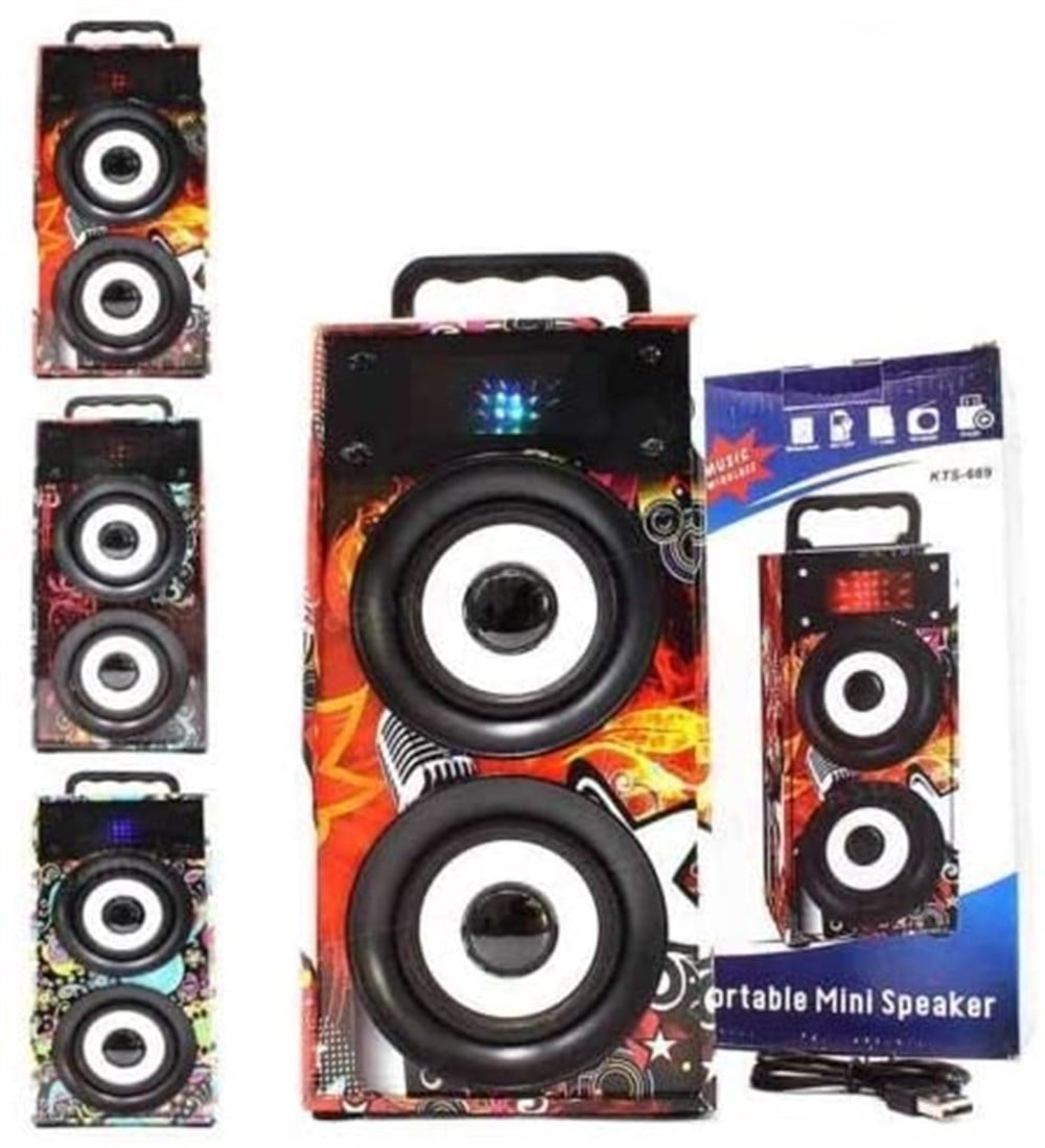 KTS-669 BLUETOOTH SD USB FM RADYO Müzik Kutusu