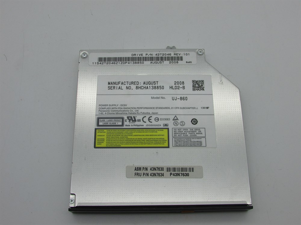 LENOVO 0769 Notebook Dvd Rom
