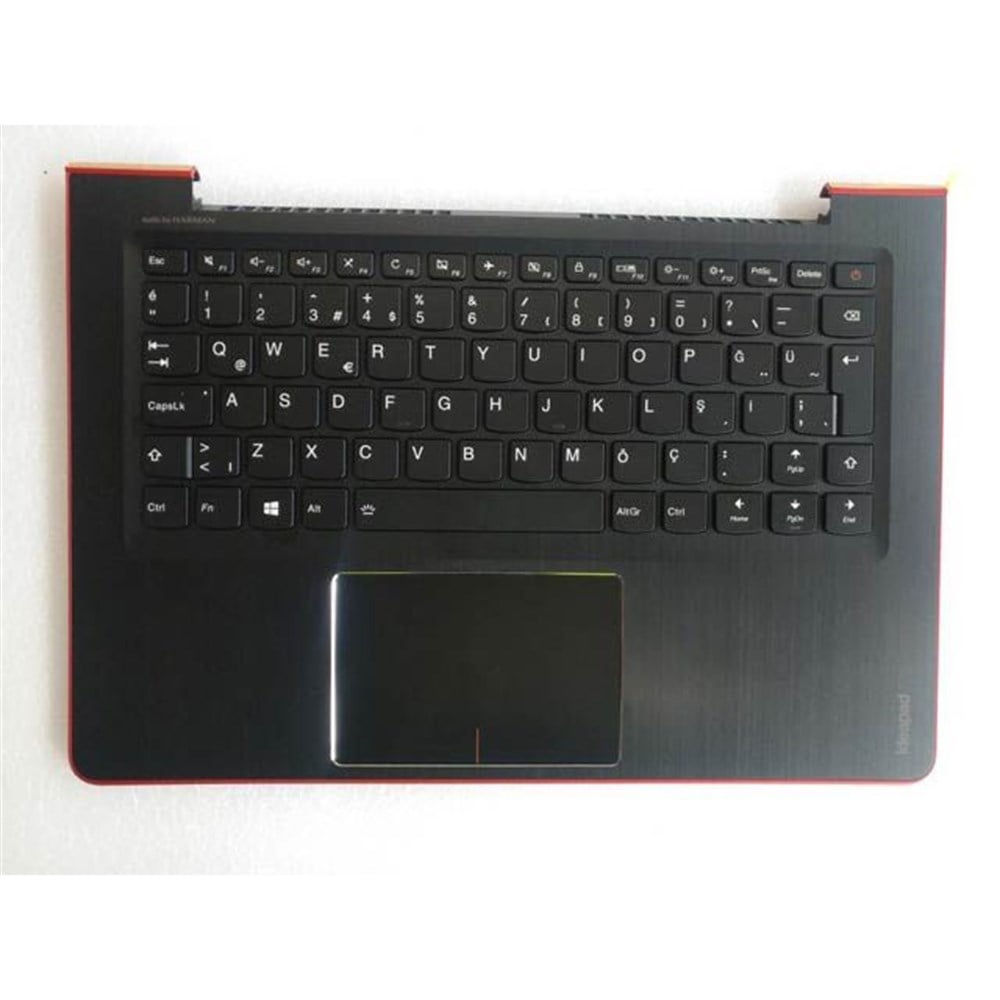 Lenovo IdeaPad 510s-13IKB ideapad 13ikb Notebook Klavye - Tuş Takımı / Üst Kasa - Siyah - TR - Backlit