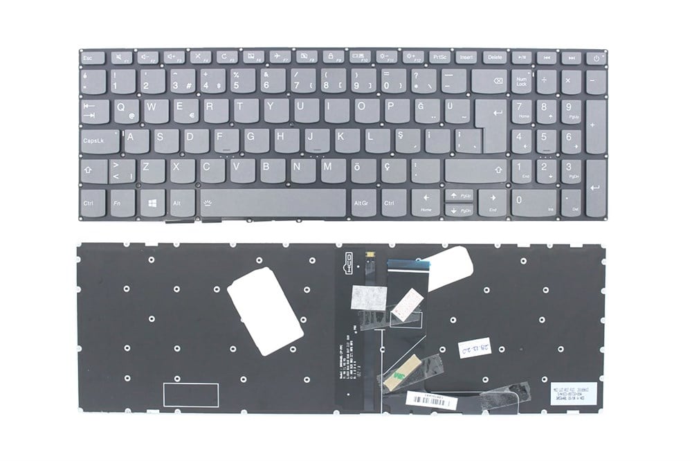 Lenovo IdeaPad S145-15IWL Uyumlu Klavye- Backlit LED ışıklı