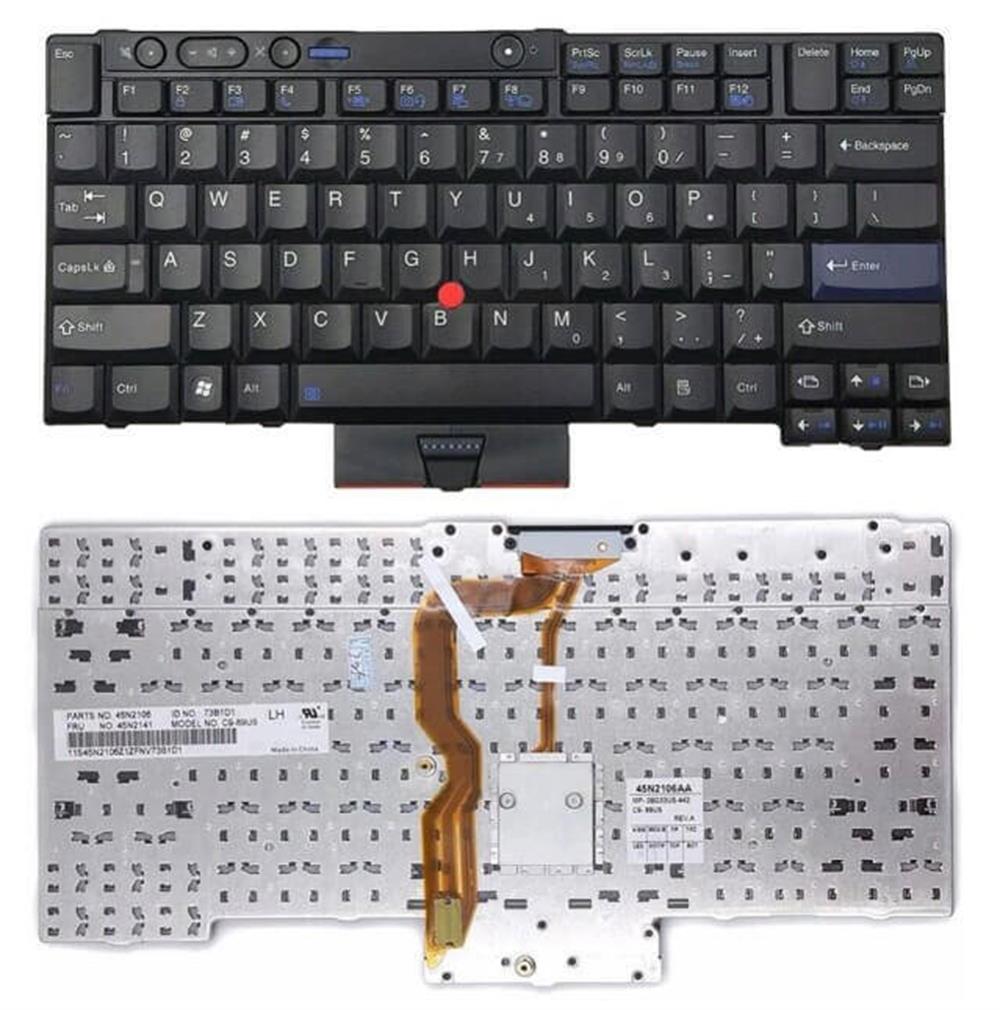 Lenovo ThinkPad T400S T410S T410 T410i T420 T420S X220 X220I T510 W510 T520 W520 45N2071 45N2141 45N2211 04W2753 Klavye EN